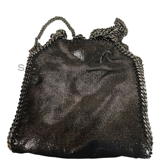 Revolve Stella McCartney TINY FALABELLA SHINY DOT BLACK Mini Bag - Picture 3 of 8